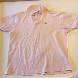 Lacoste Pink Polo